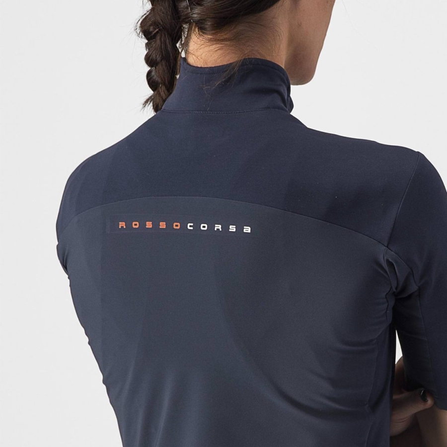 Castelli PERFETTO RoS 2W WIND Naisten Takit Sininen | FAUG-57291