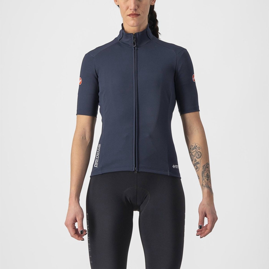 Castelli PERFETTO RoS 2W WIND Naisten Takit Sininen | FAUG-57291