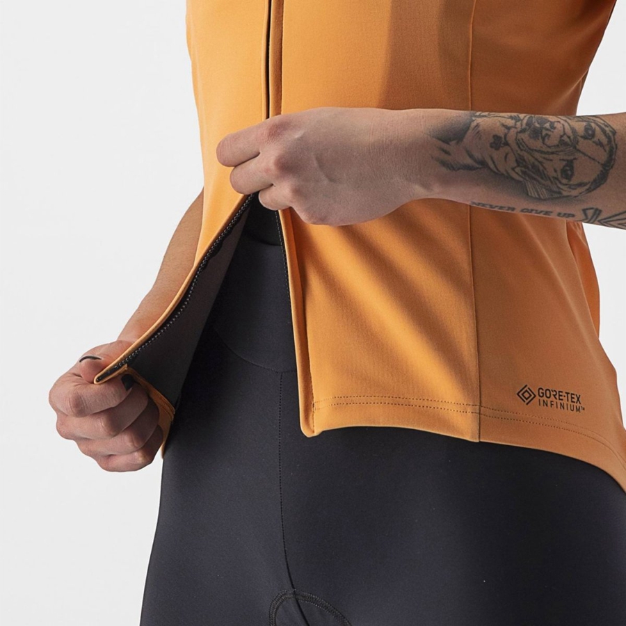 Castelli PERFETTO RoS 2W WIND Naisten Takit Ruskea | IODW-05274