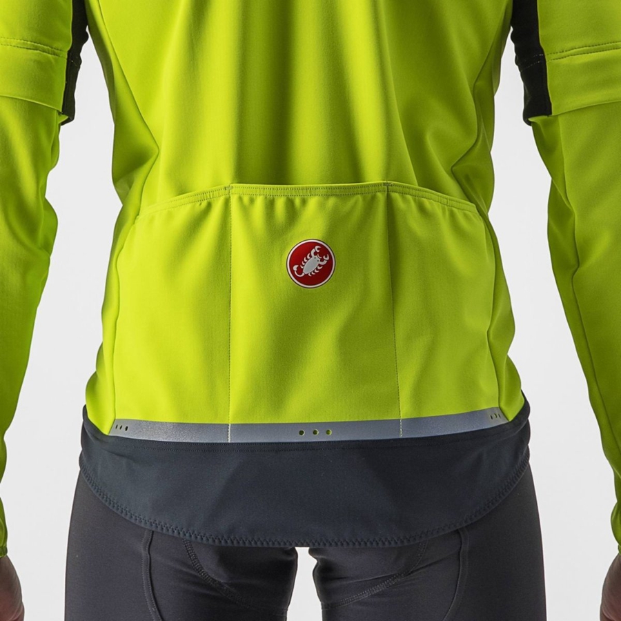 Castelli PERFETTO RoS 2 CONVERTIBLE Miesten Takit Vaaleanvihreä Tummanharmaat | PQBH-81594