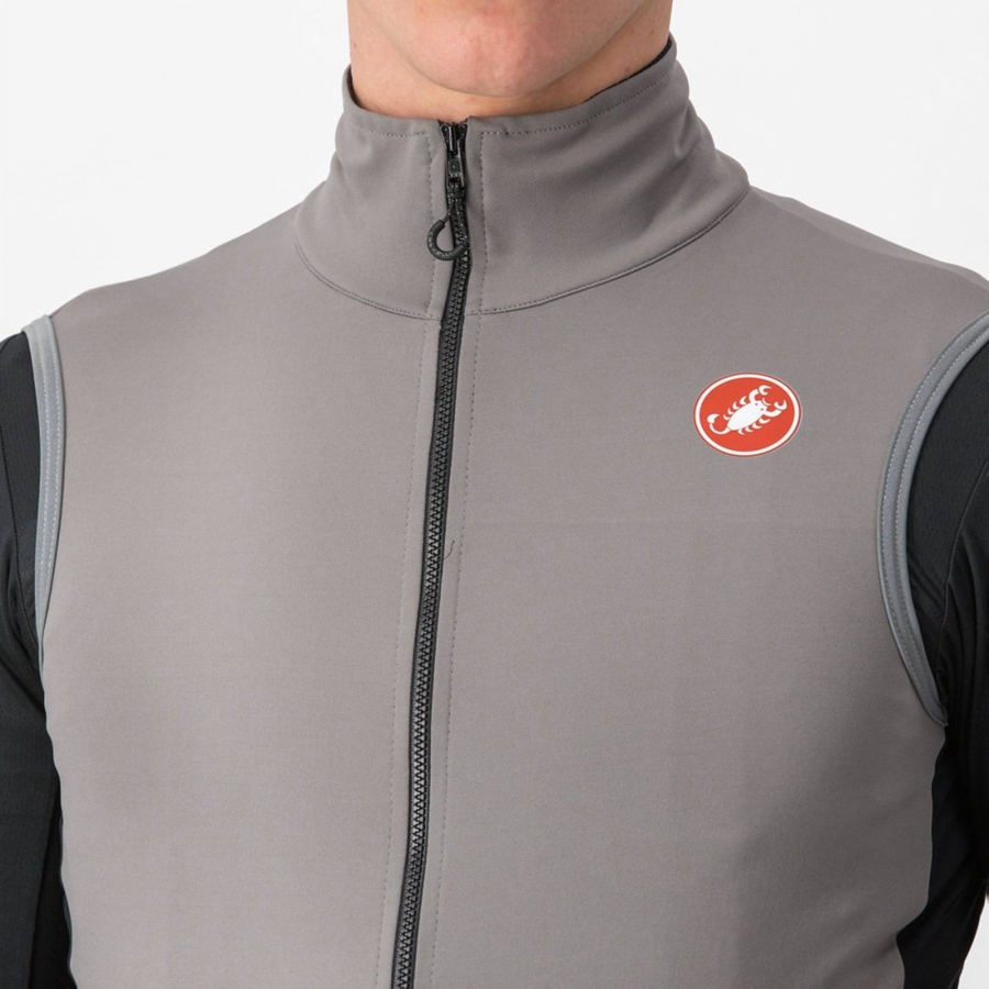 Castelli PERFETTO RoS 2 Miesten Liivi Harmaat | UZOV-54079