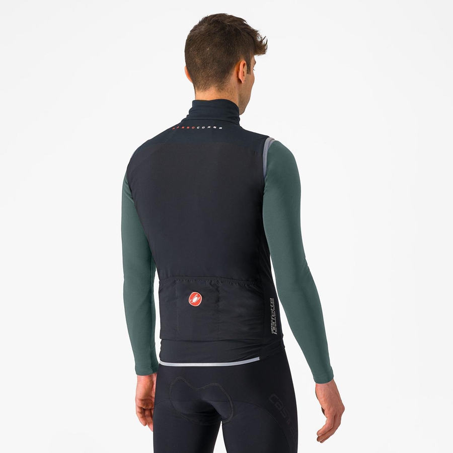 Castelli PERFETTO RoS 2 Miesten Liivi Mustat | BCNY-43178