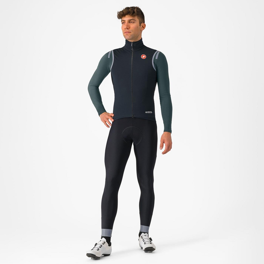 Castelli PERFETTO RoS 2 Miesten Liivi Mustat | BCNY-43178