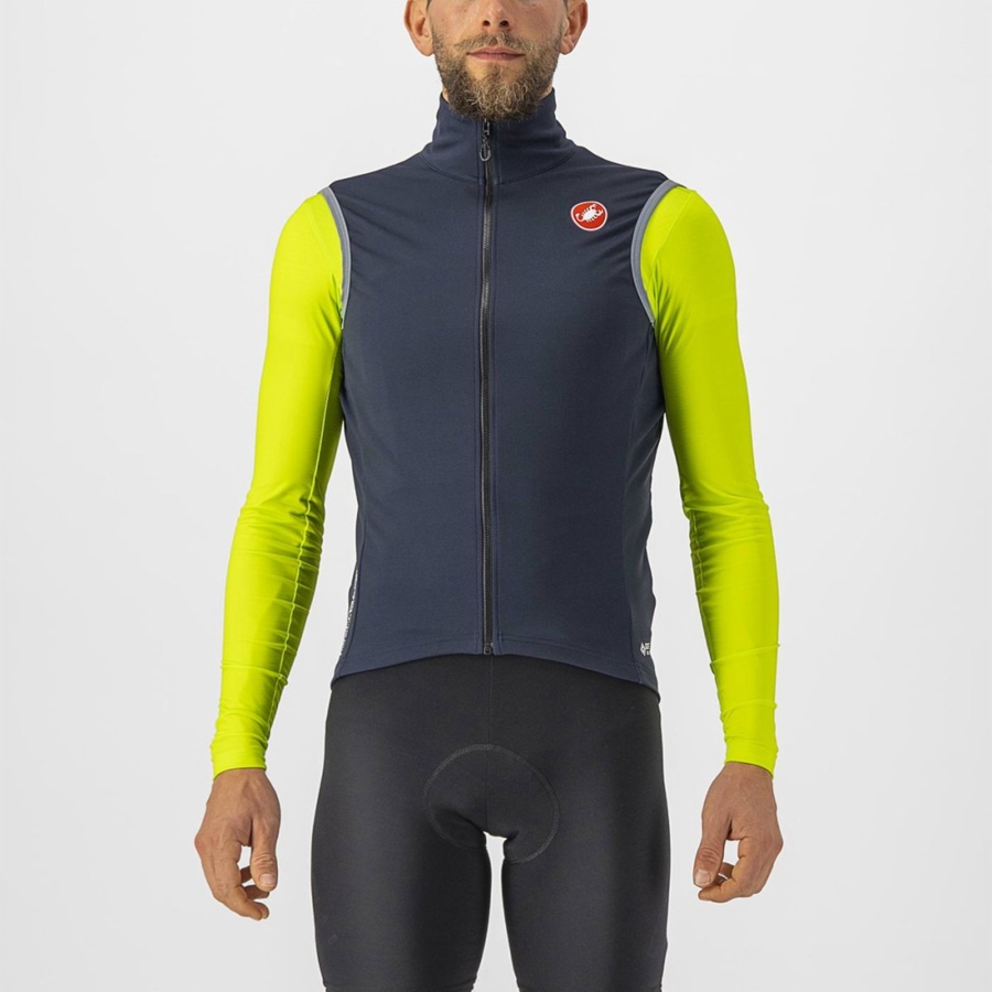 Castelli PERFETTO RoS 2 Miesten Liivi Sininen | DXUI-80139