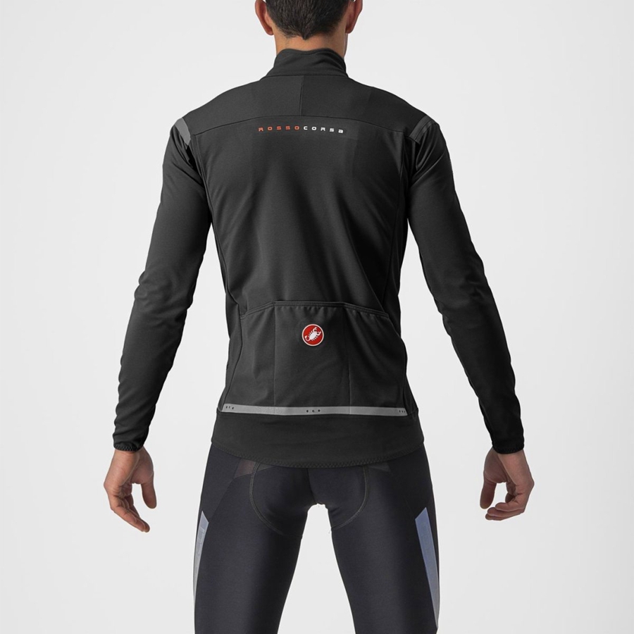 Castelli PERFETTO RoS 2 Miesten Takit Mustat Mustat | ALIF-16587