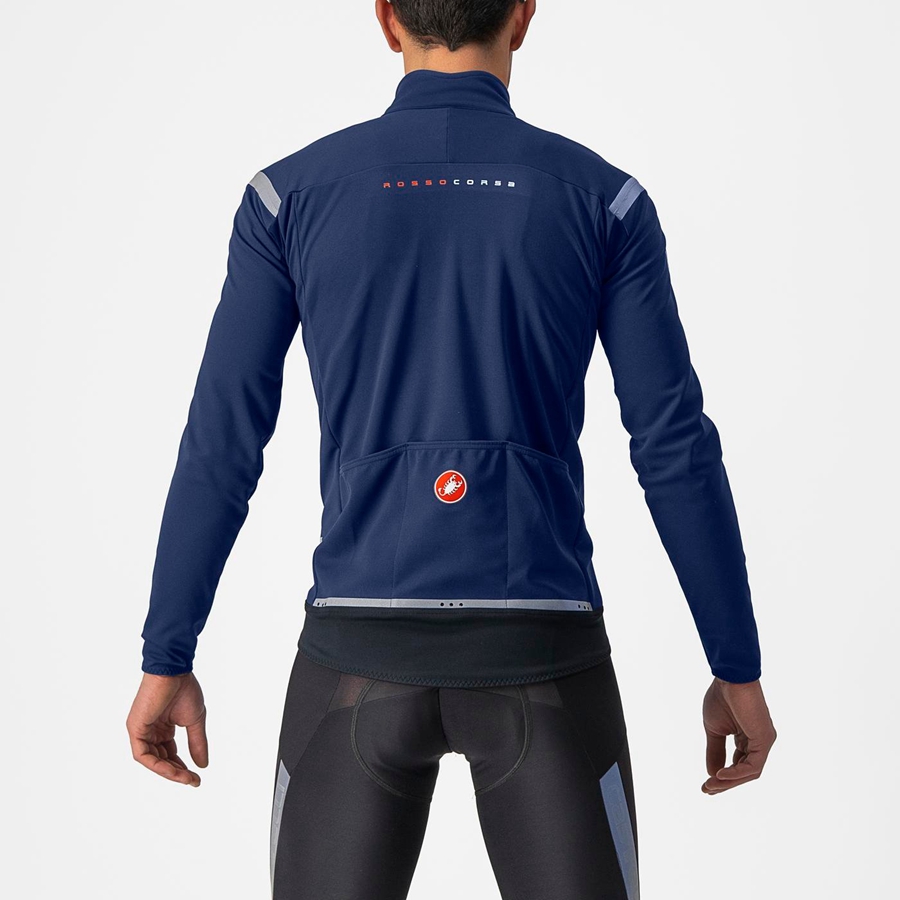 Castelli PERFETTO RoS 2 Miesten Takit Sininen Hopea | NUIB-14972