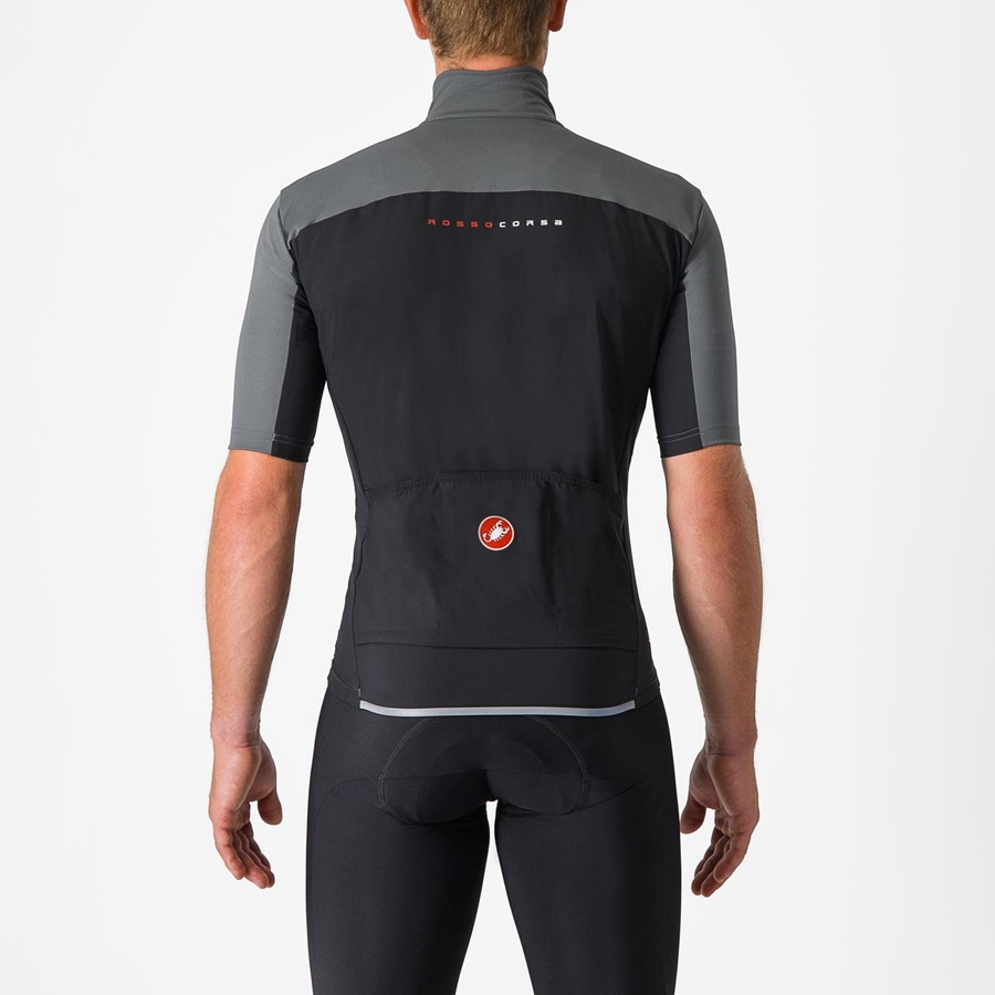 Castelli PERFETTO RoS 2 WIND Miesten Takit Harmaat | SIZL-05391