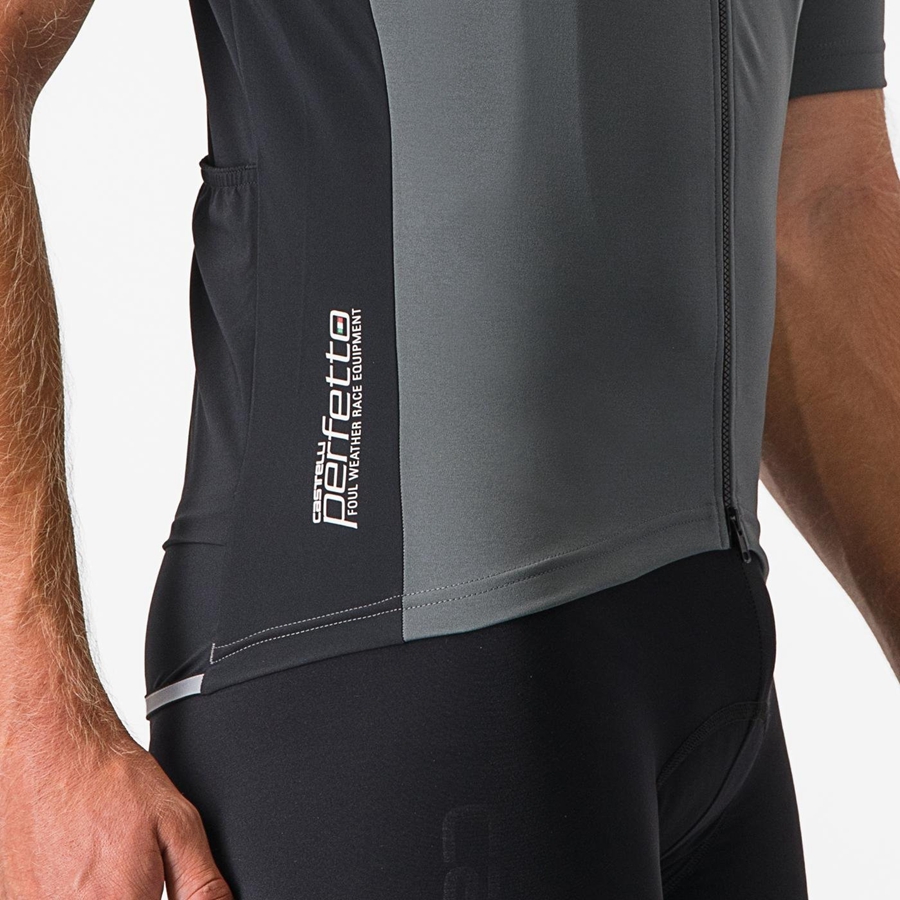 Castelli PERFETTO RoS 2 WIND Miesten Takit Harmaat | SIZL-05391