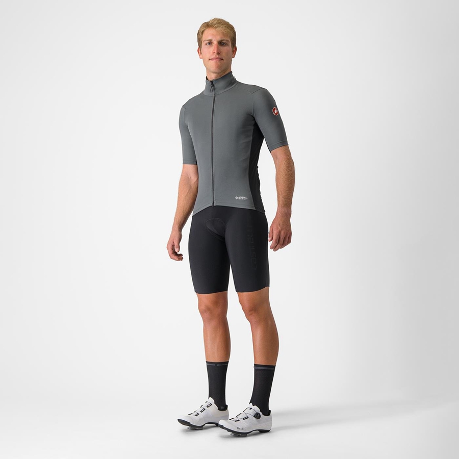 Castelli PERFETTO RoS 2 WIND Miesten Takit Harmaat | SIZL-05391