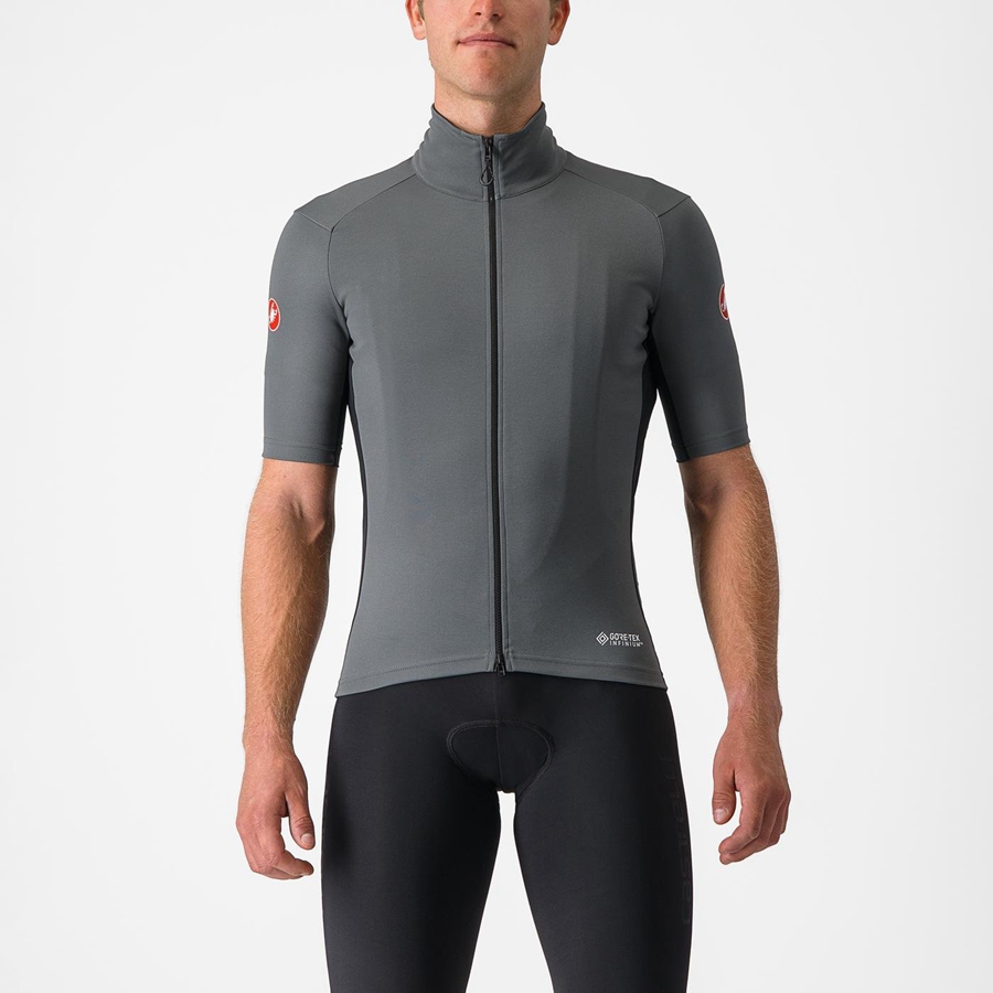 Castelli PERFETTO RoS 2 WIND Miesten Takit Harmaat | SIZL-05391