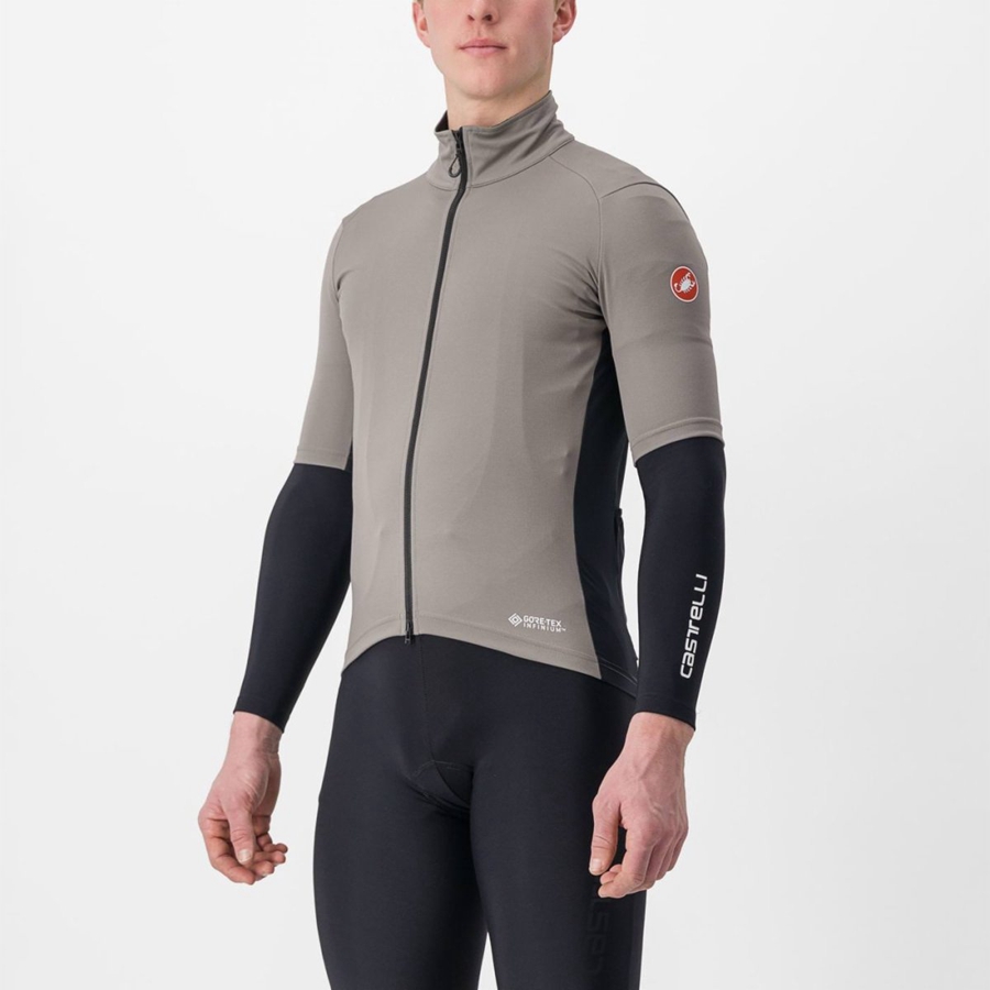 Castelli PERFETTO RoS 2 WIND Miesten Takit Harmaat | SXBN-02368