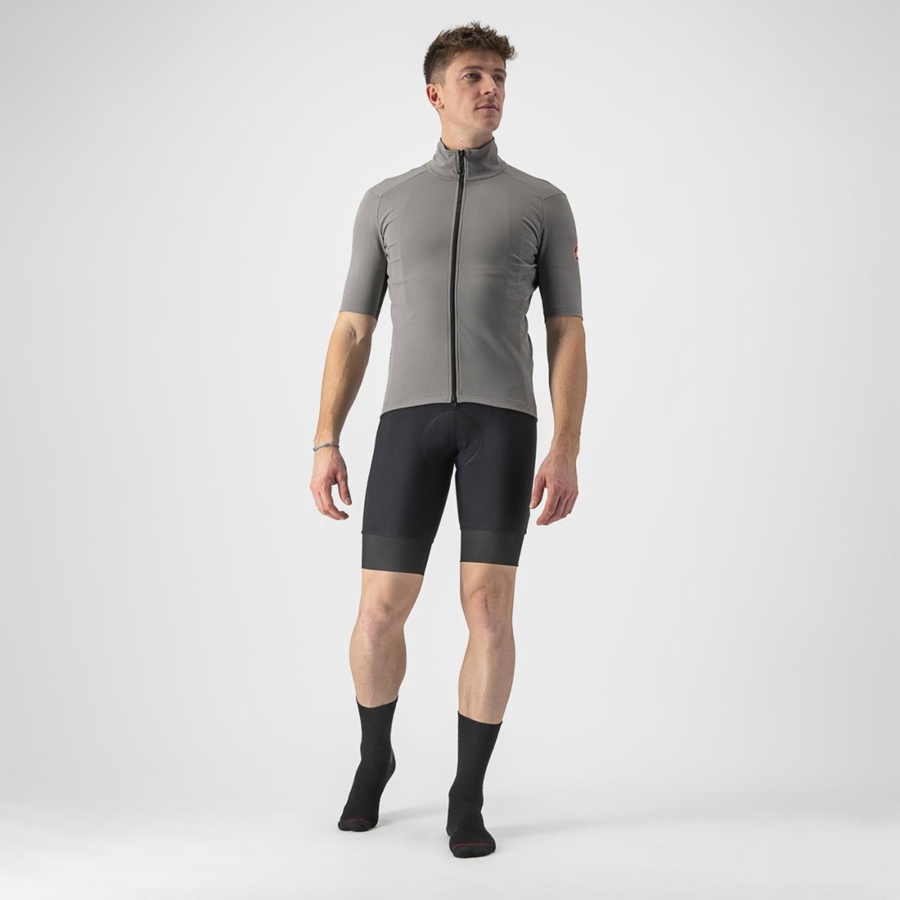 Castelli PERFETTO RoS 2 WIND Miesten Takit Harmaat | SXBN-02368