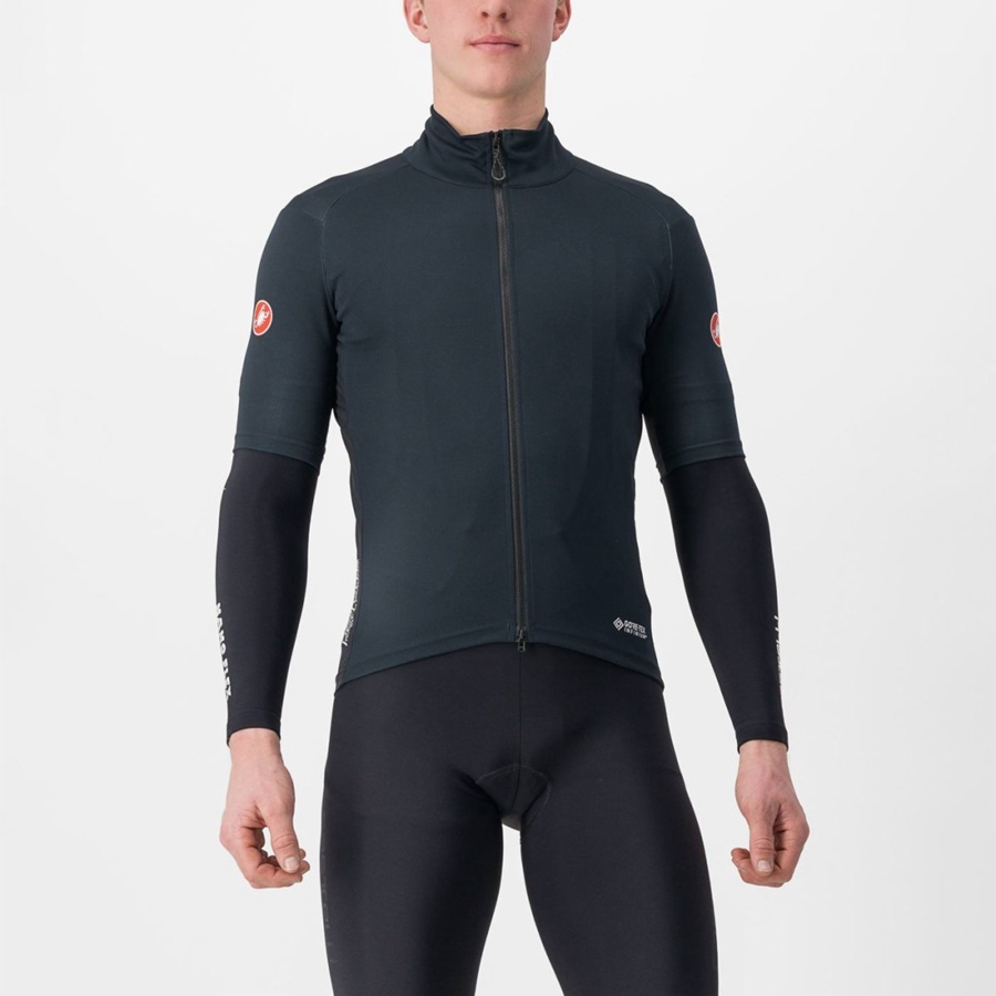 Castelli PERFETTO RoS 2 WIND Miesten Takit Mustat | BXPO-04523