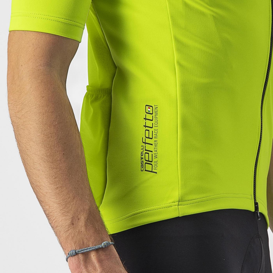 Castelli PERFETTO RoS 2 WIND Miesten Takit Vaaleanvihreä | EYTQ-10398