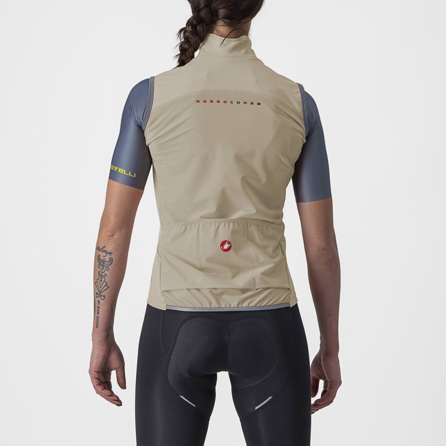 Castelli PERFETTO RoS 2 W Naisten Liivi Harmaat | ULXD-61735