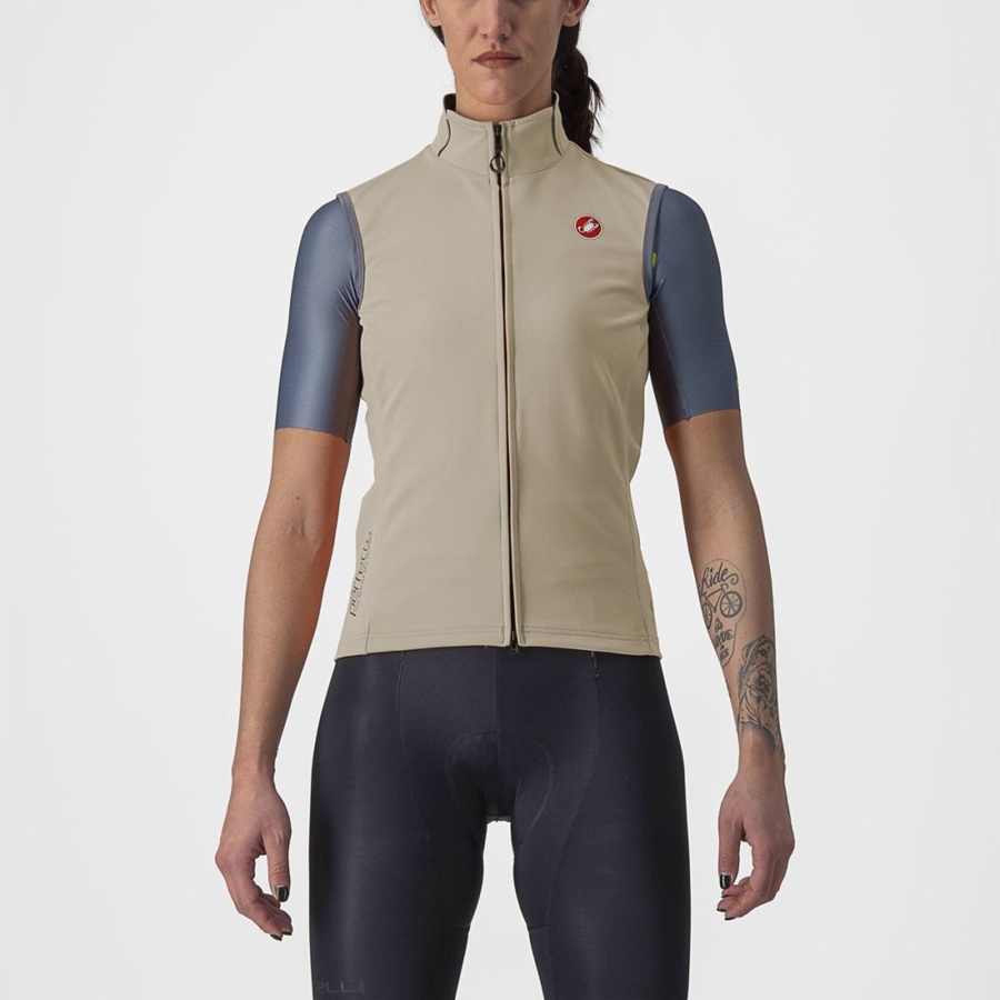 Castelli PERFETTO RoS 2 W Naisten Liivi Harmaat | ULXD-61735