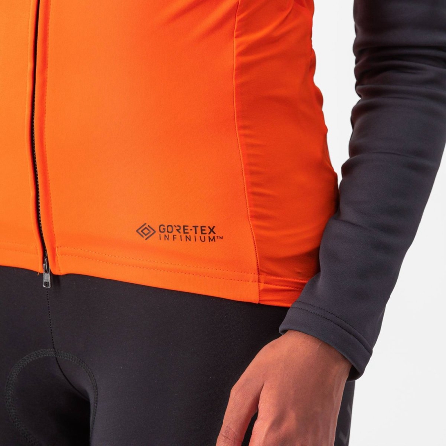 Castelli PERFETTO RoS 2 W Naisten Liivi Punainen Oranssi | NZPW-56294