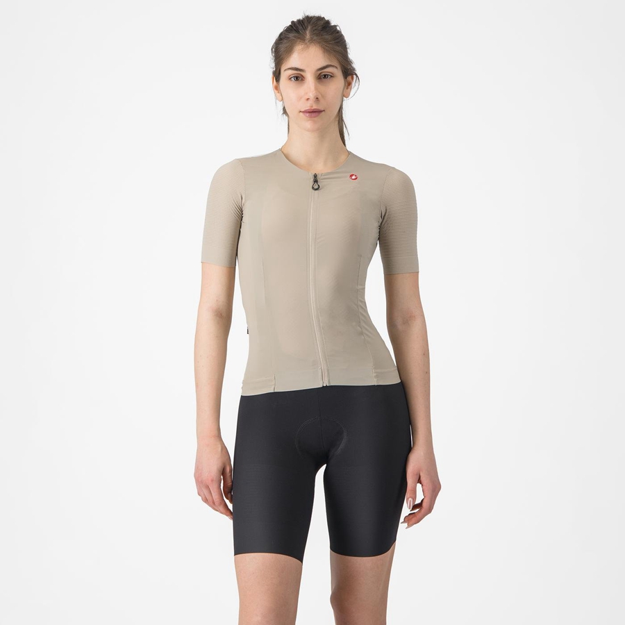 Castelli PREMIO W Naisten Bib Shortsit Mustat | FZAY-24839