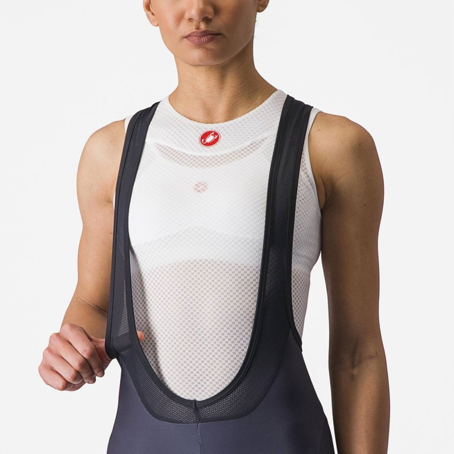 Castelli PRIMA Naisten Bib Shortsit Mustat | DWOM-76915