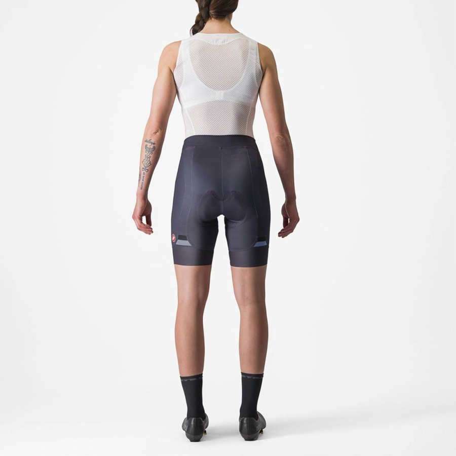 Castelli PRIMA Naisten Shortsit Mustat | JNGW-93165