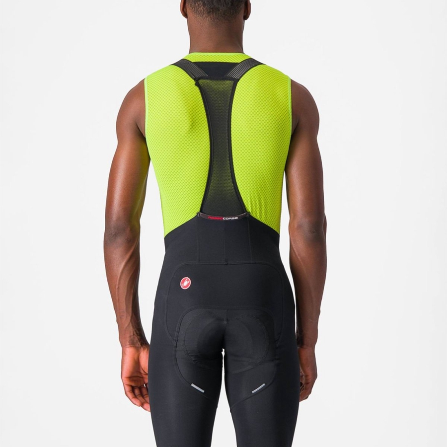 Castelli PRO MESH 2.0 SLEEVELESS Miesten Base Layer Vaaleanvihreä | EVZF-36728