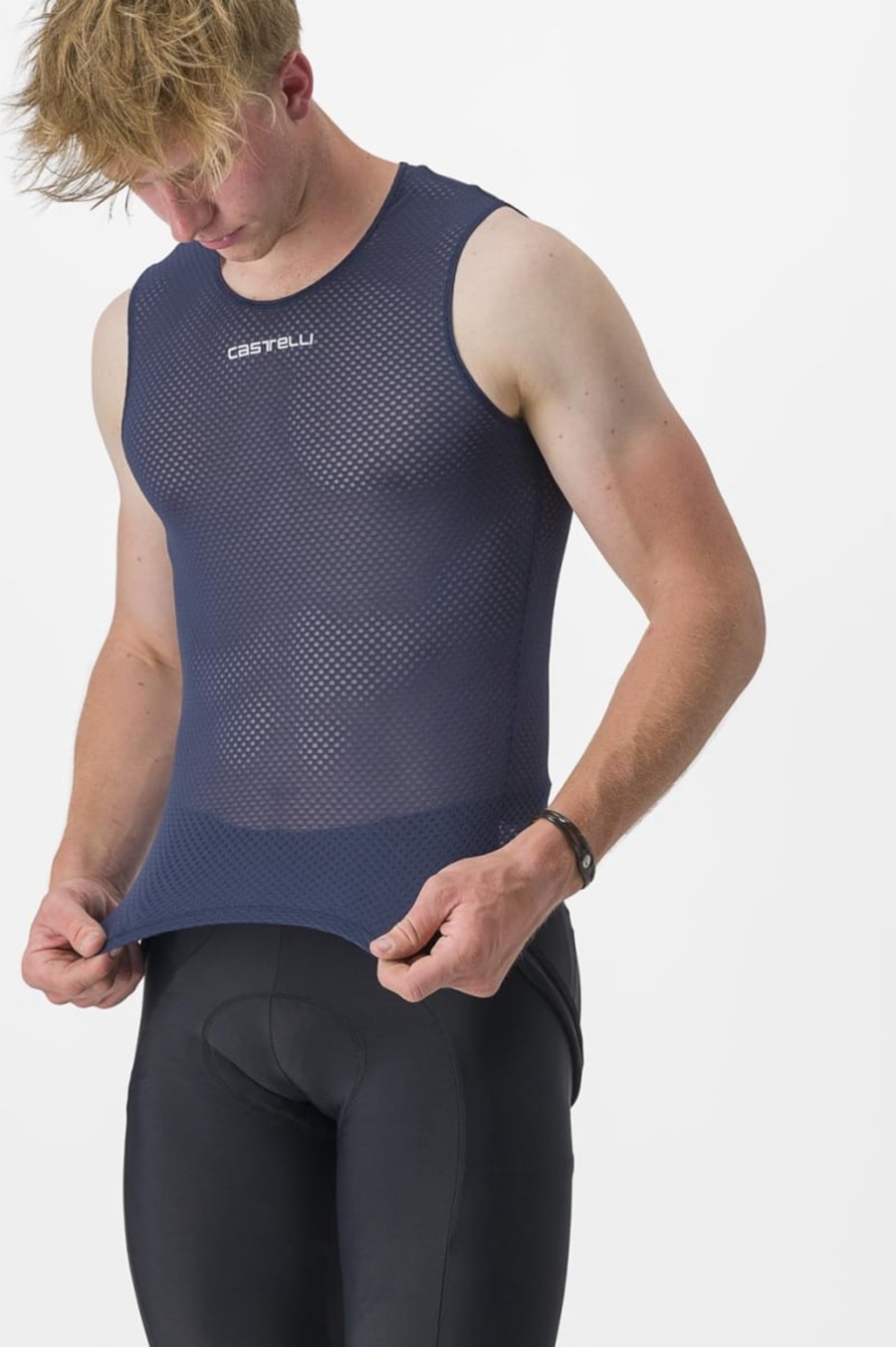 Castelli PRO MESH 2.0 SLEEVELESS Miesten Base Layer Sininen | VDLR-50384