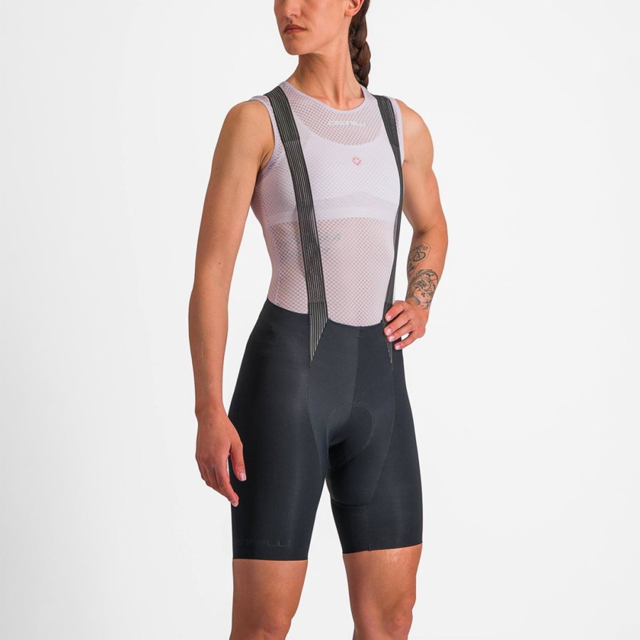 Castelli PRO MESH W SLEEVELESS Naisten Base Layer Violetit Valkoinen | BFLZ-52816