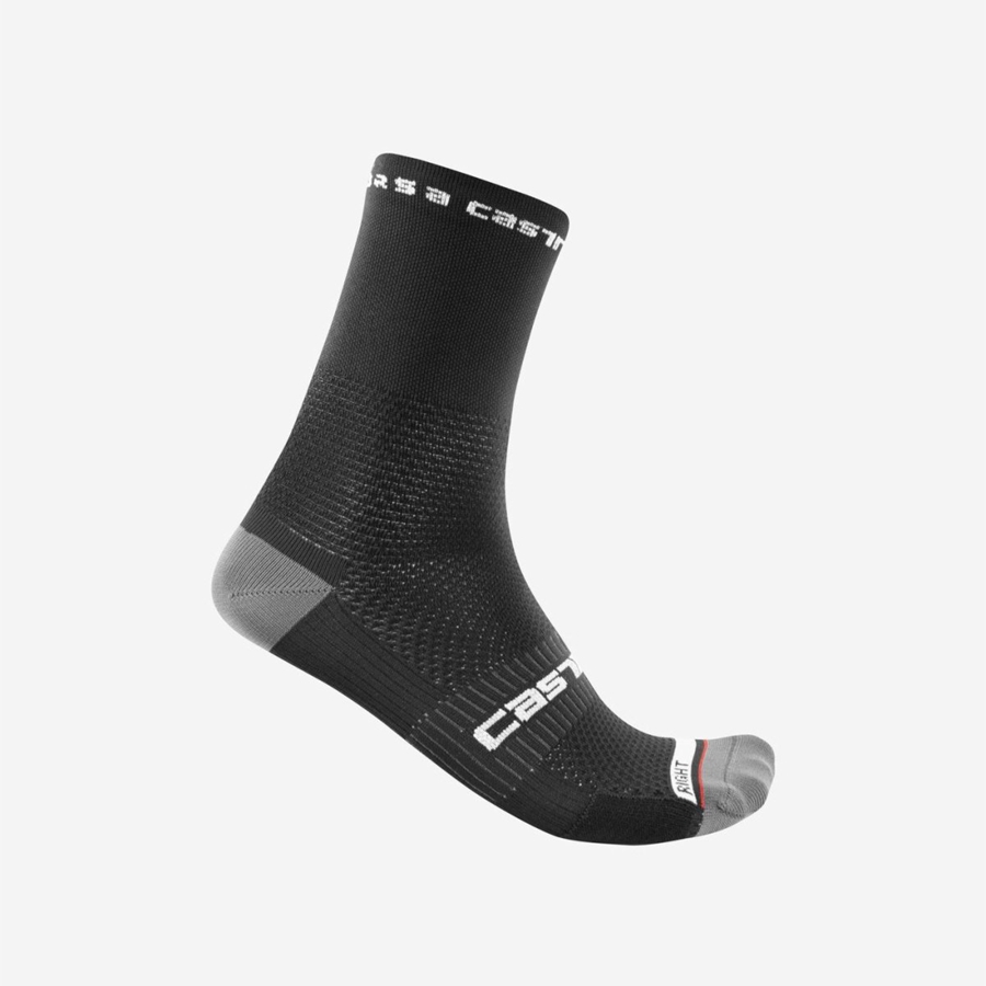 Castelli ROSSO CORSA PRO 15 Miesten Sukat Mustat | COIU-16537