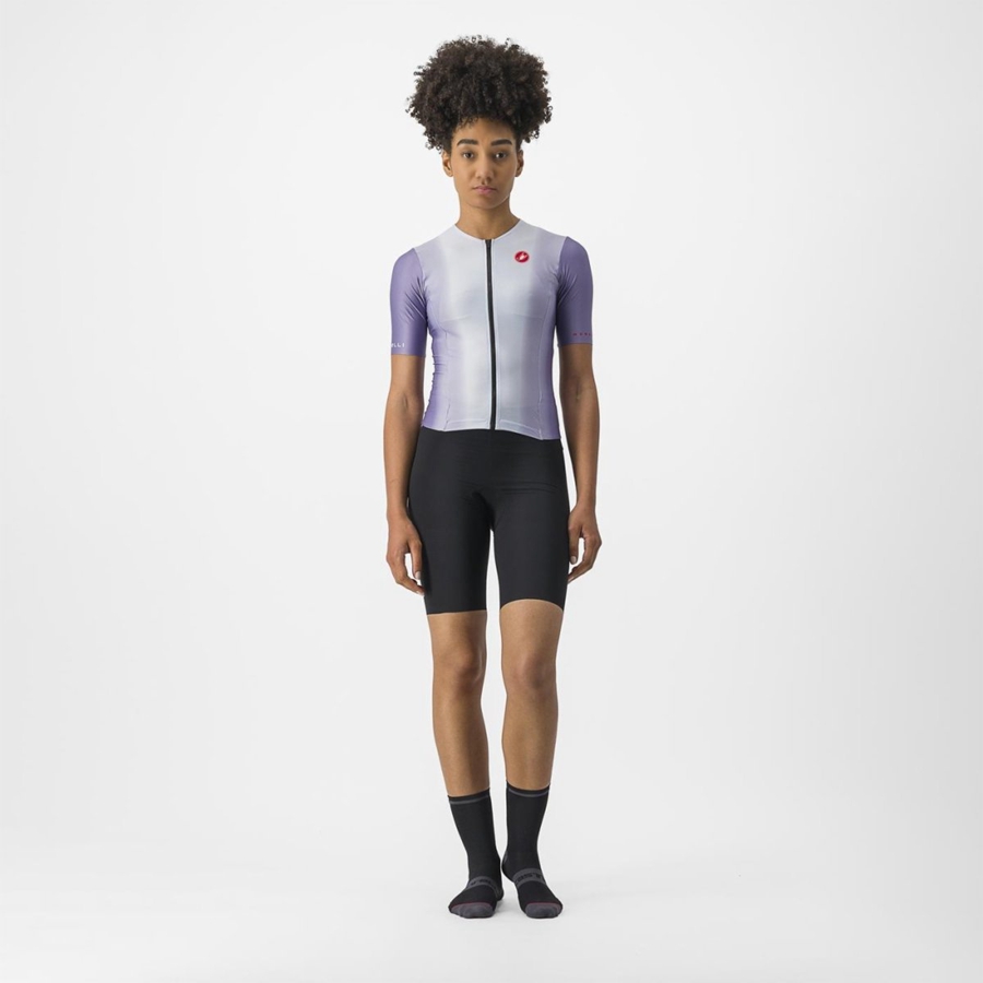 Castelli SANREMO ULTRA W Naisten Speedsuit Violetit Valkoinen | XWQB-30421