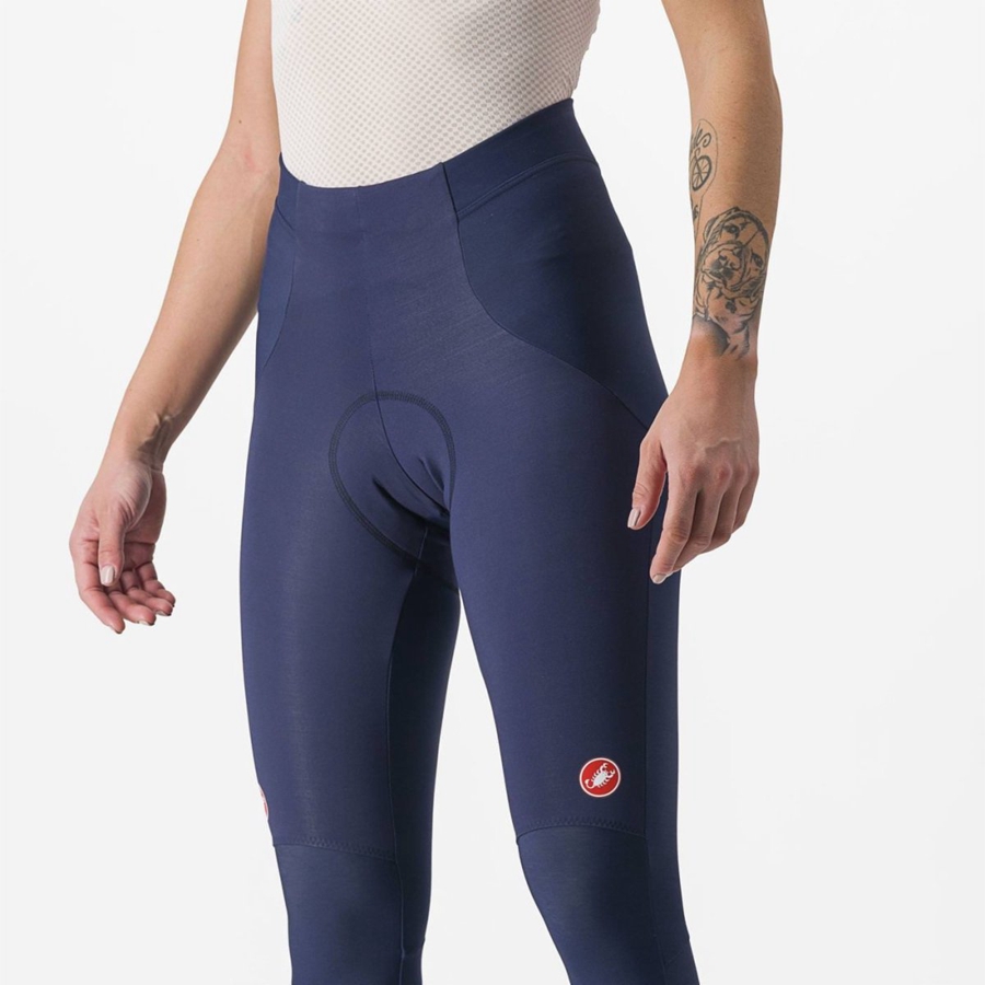 Castelli SORPASSO RoS W Naisten Leggings Sininen Hopea | OFYM-03248