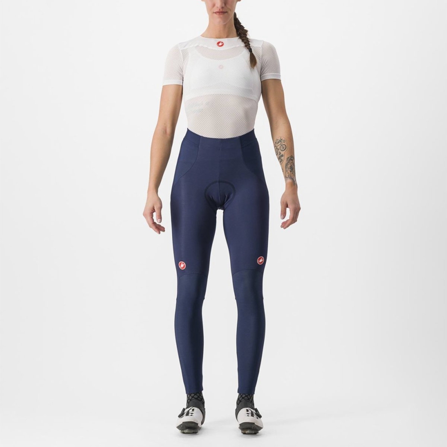 Castelli SORPASSO RoS W Naisten Leggings Sininen Hopea | OFYM-03248