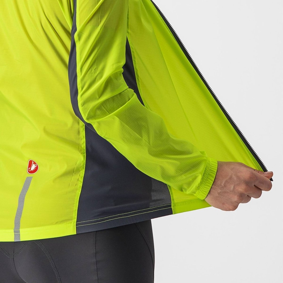 Castelli SQUADRA STRETCH W Naisten Suojaus Vaaleanvihreä Tummanharmaat | JBIY-25836