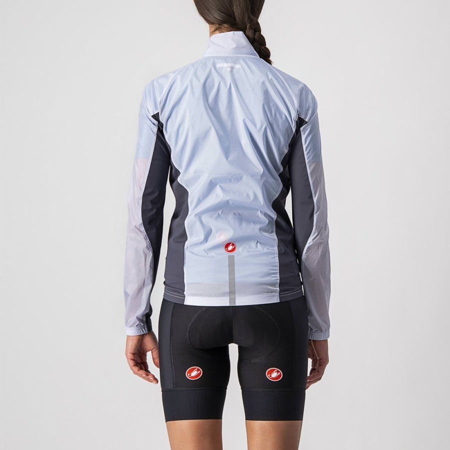 Castelli SQUADRA STRETCH W Naisten Suojaus Hopea Harmaat Tummanharmaat | QNBY-05671