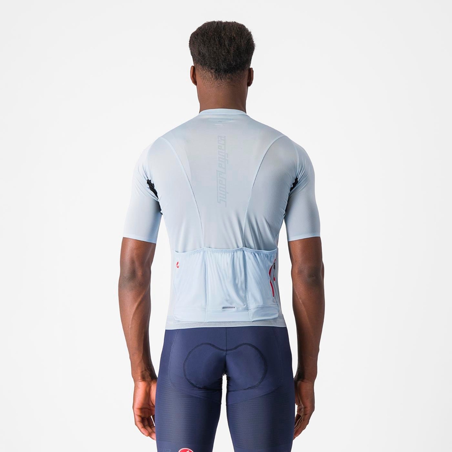 Castelli SUPERLEGGERA 3 Miesten Pelipaita Sininen | HSFY-14569