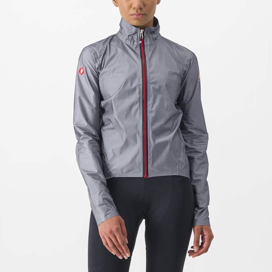 Castelli TEMPESTA LITE W Naisten Suojaus Harmaat | ZEMG-13405