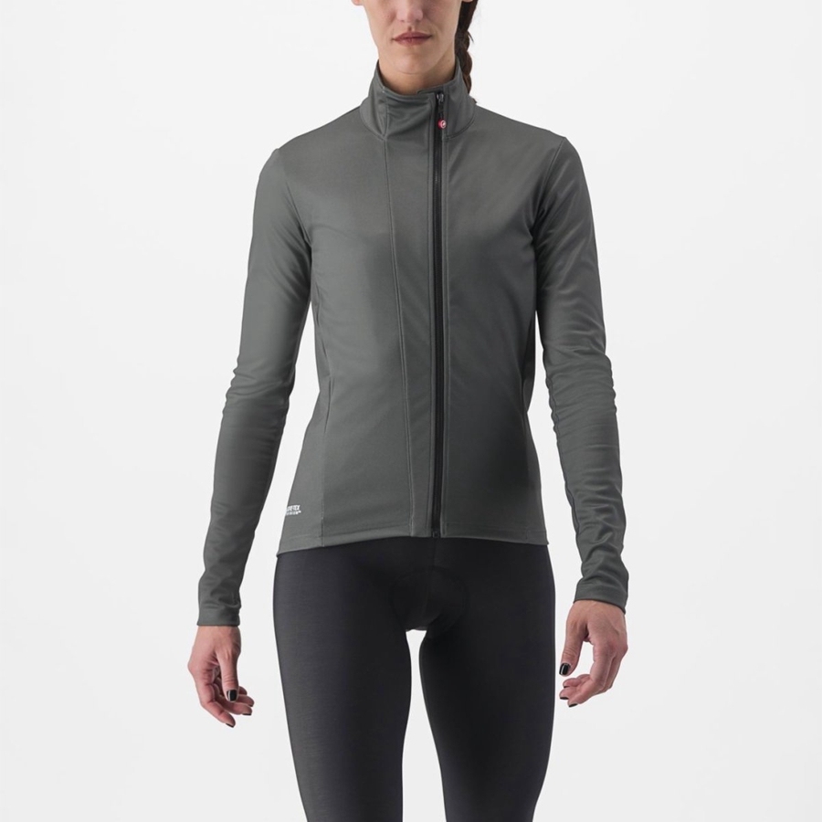 Castelli TRANSITION 2 W Naisten Takit Harmaat | RNDJ-35782