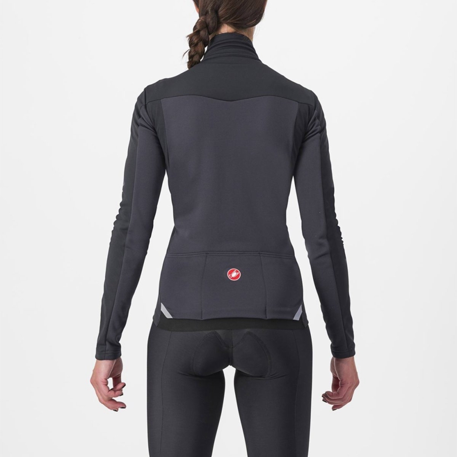 Castelli TRANSITION 2 W Naisten Takit Mustat | YMEF-02871