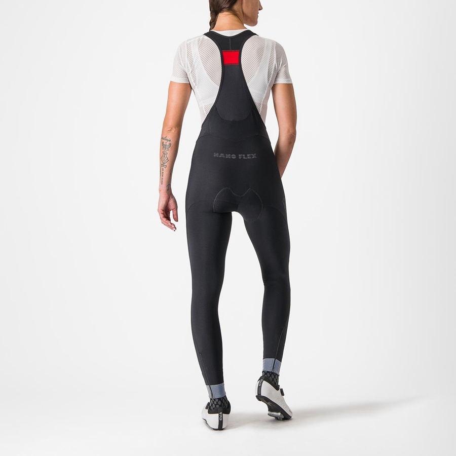 Castelli TUTTO NANO W Naisten Bib Sukkahousut Mustat | TEYH-60194