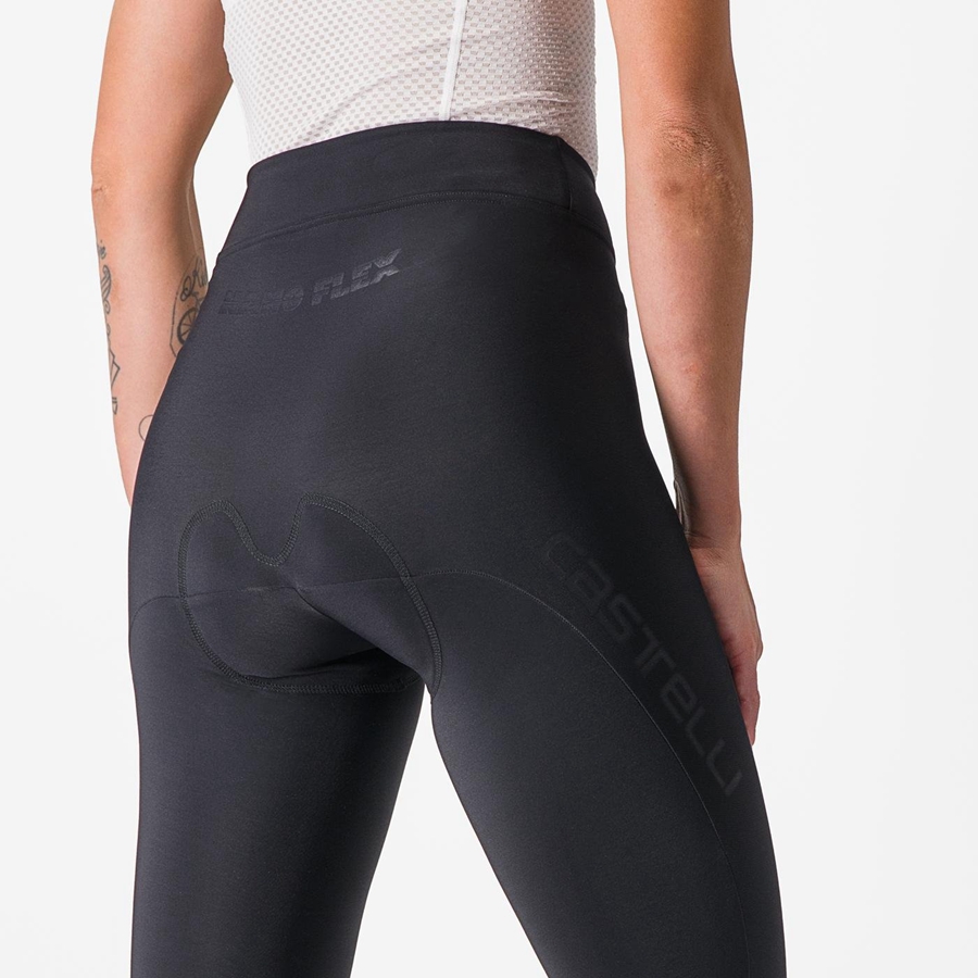 Castelli TUTTO NANO W Naisten Leggings Mustat | RCZB-52903