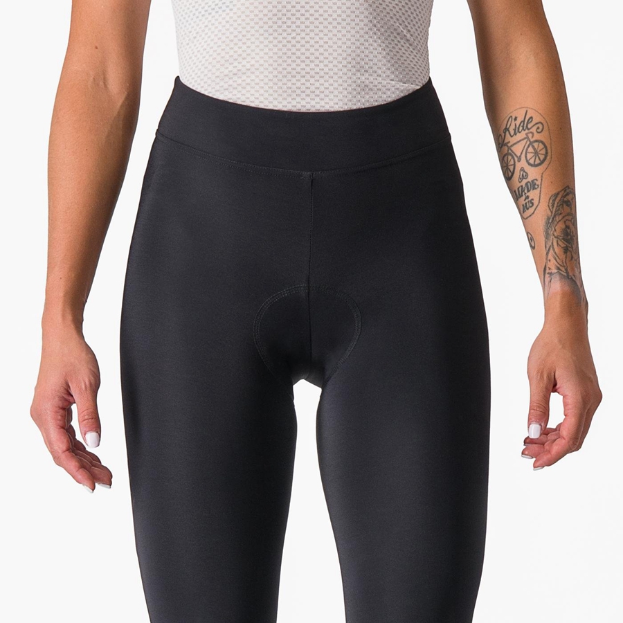 Castelli TUTTO NANO W Naisten Leggings Mustat | RCZB-52903