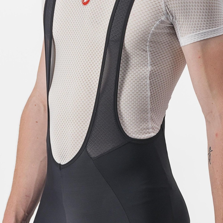 Castelli UNLIMITED CARGO Miesten Bib Shortsit Mustat | MOQC-96104