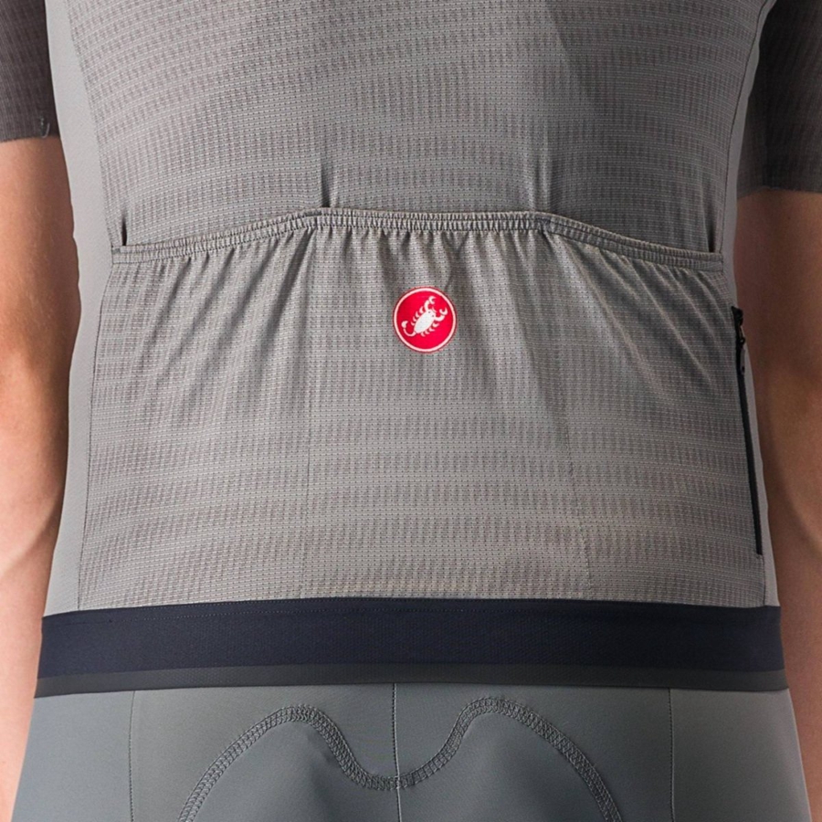 Castelli UNLIMITED ENDURANCE Miesten Pelipaita Harmaat | VLMJ-02197