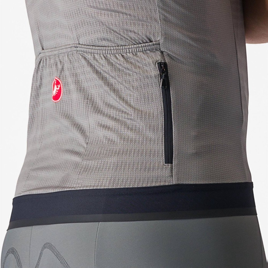 Castelli UNLIMITED ENDURANCE Miesten Pelipaita Harmaat | VLMJ-02197