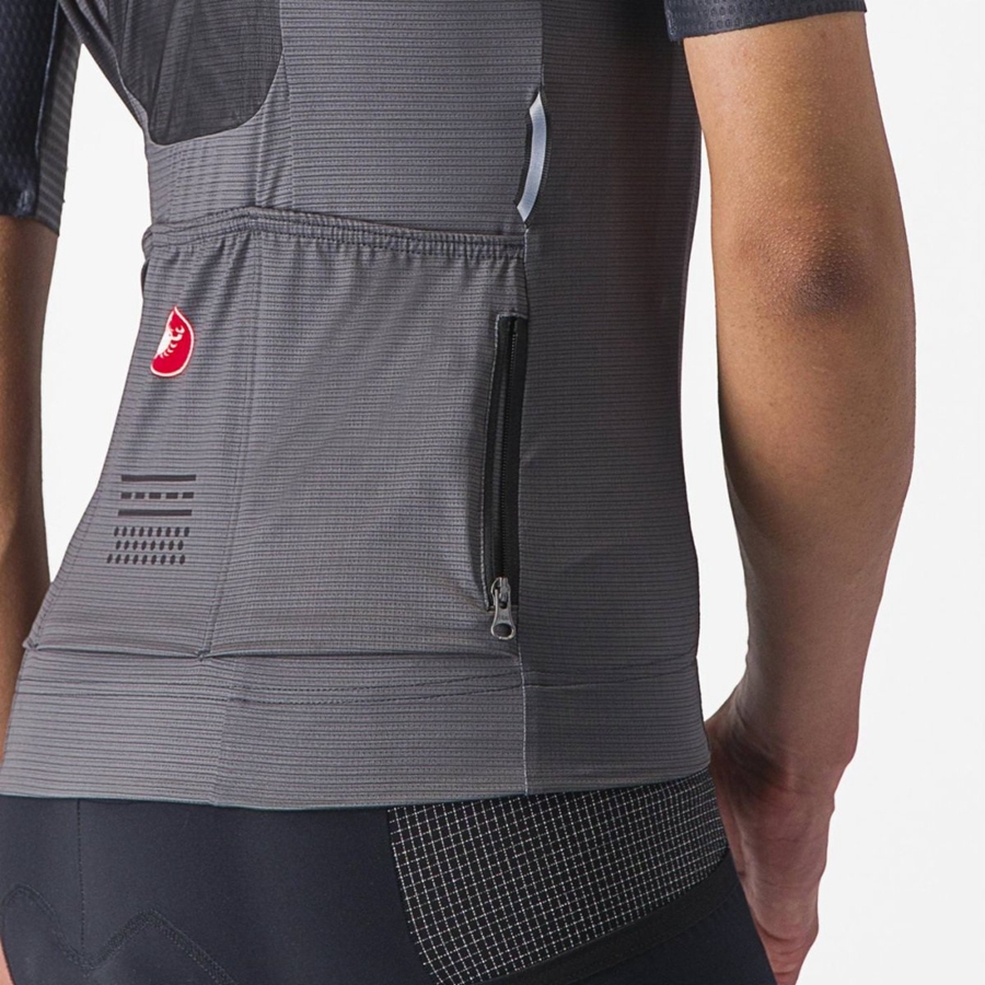 Castelli UNLIMITED PRO W Naisten Pelipaita Tummanharmaat | IAUW-92870