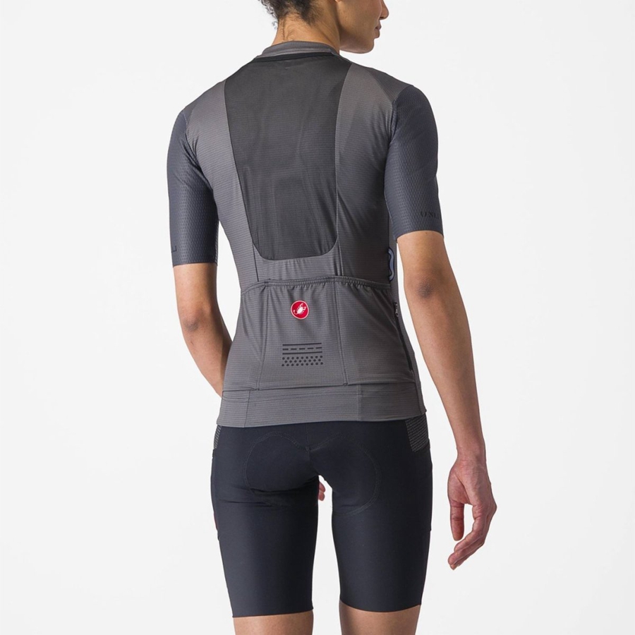 Castelli UNLIMITED PRO W Naisten Pelipaita Tummanharmaat | IAUW-92870