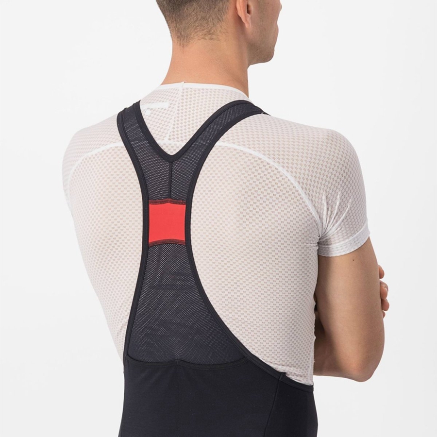 Castelli UNLIMITED THERMAL Miesten Bib Shortsit Mustat | DOZI-52960