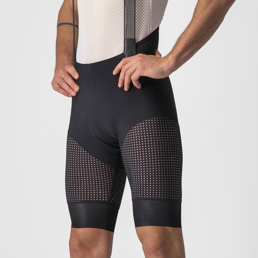 Castelli UNLIMITED ULTIMATE LINER Miesten Shortsit Mustat | RIWG-18657