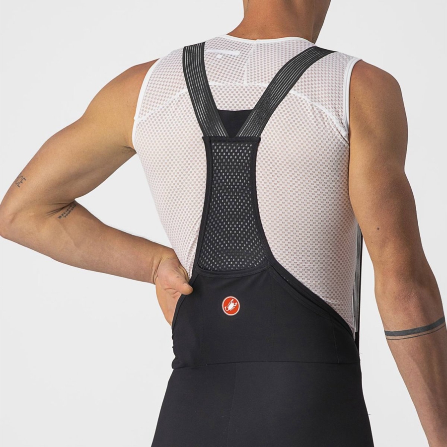 Castelli UNLIMITED ULTIMATE LINER Miesten Shortsit Mustat | RIWG-18657