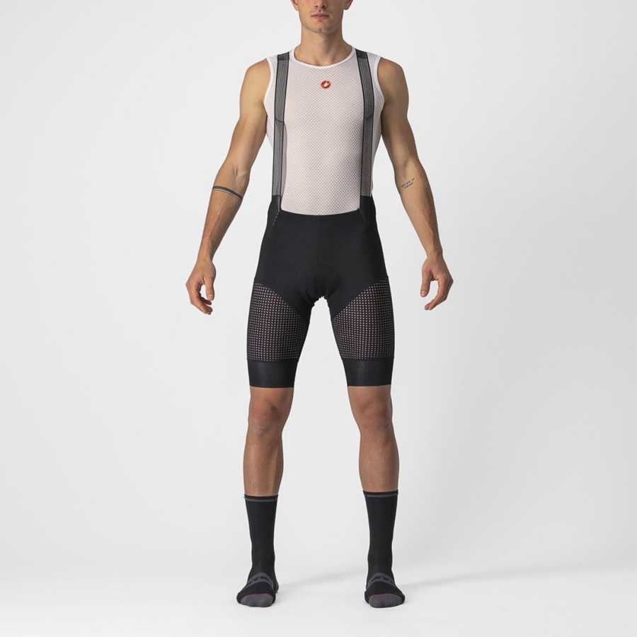 Castelli UNLIMITED ULTIMATE LINER Miesten Shortsit Mustat | RIWG-18657