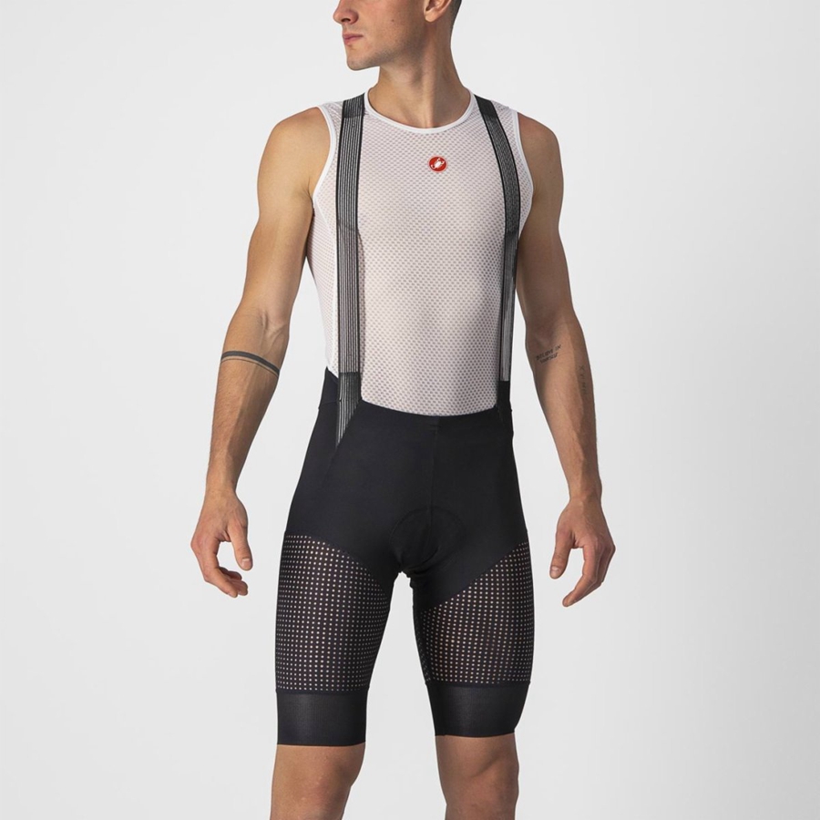 Castelli UNLIMITED ULTIMATE LINER Miesten Shortsit Mustat | RIWG-18657